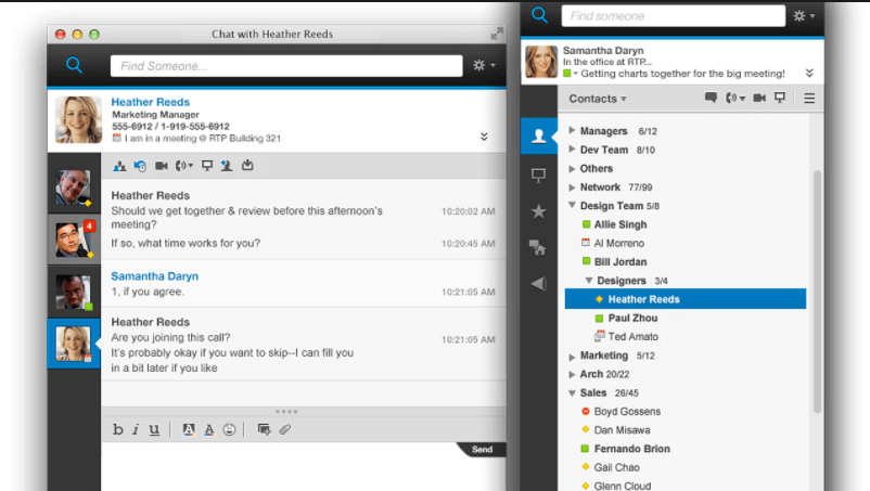IBM sametime dashboard