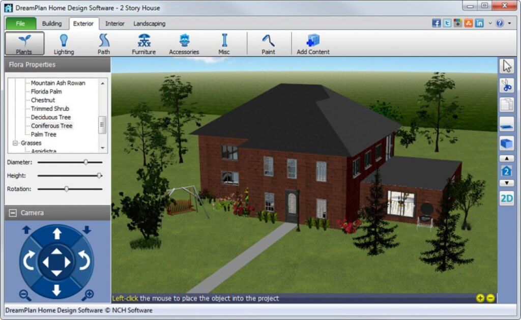 Screnshoot of DreamPlan Home Design
