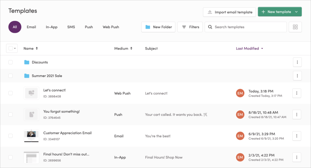 Iterable ui