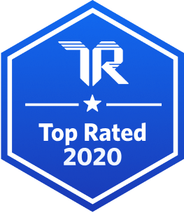 trustradius top rated badge