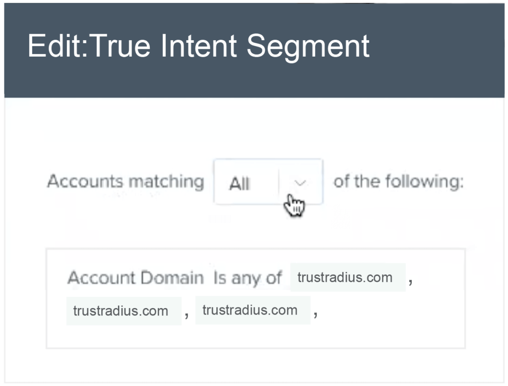 True Intent Segment in Drift