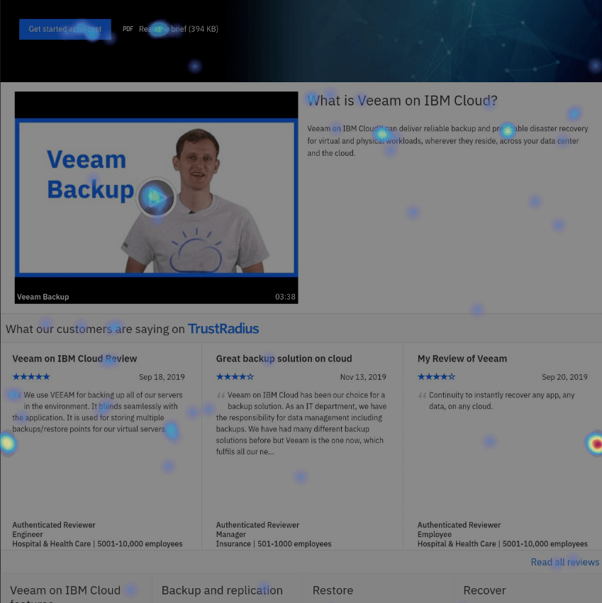 veeam customer reviews seo